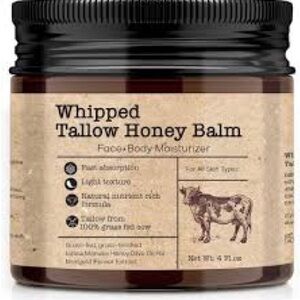 ✨ RELLET Whipped Tallow Honey Balm | Face + Body Moisturizer | 4 fl oz